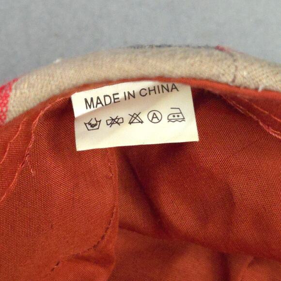 Plaid Newsboy Cap Adjustable Lightweight Flat Cap Cabbie Hat - Picture 6 of 9